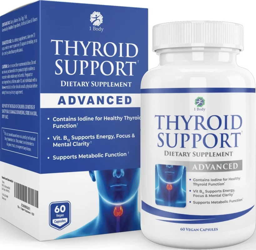 best thyroid support supplements - 1 Body Thyroid Support Supplement with Iodine