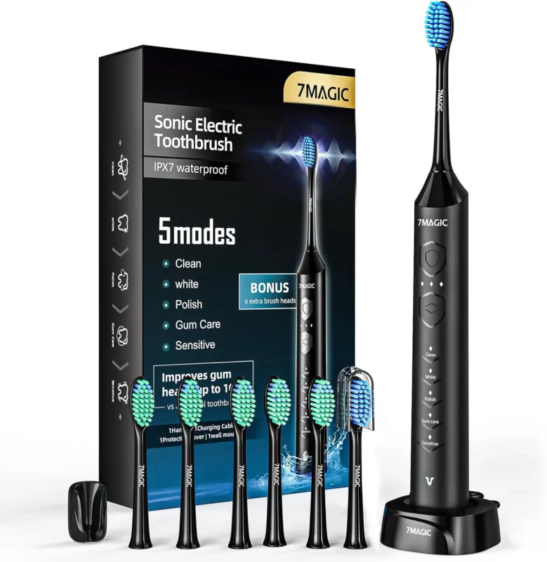 best electric toothbrushes for implants - 7MAGIC Electric Toothbrush