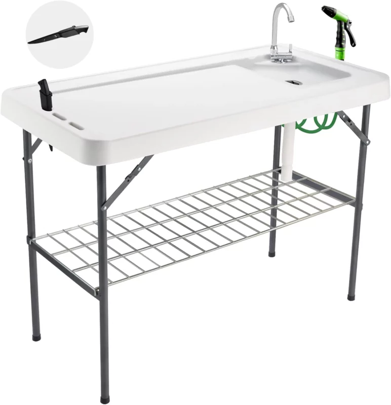 best fishing gifts 2024 - Avocahom Portable Folding Fish Cleaning Table