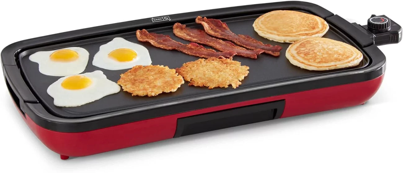 best non toxic electric griddles - DASH Deluxe Everyday Electric Griddle