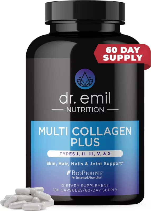 best collagen supplements for herniated disc - DR EMIL NUTRITION Multi Collagen Pills