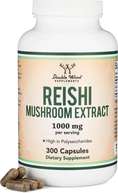 best reishi mushroom supplements for sleep - Double Wood Supplements Reishi Mushroom Capsules