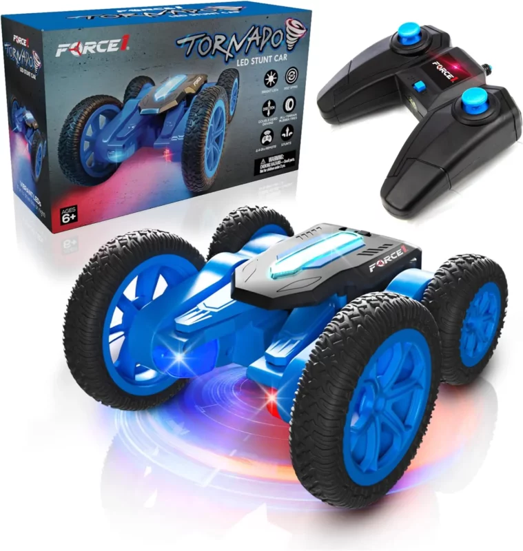best gifts for tween boys - Force1 Tornado LED Remote Control Car