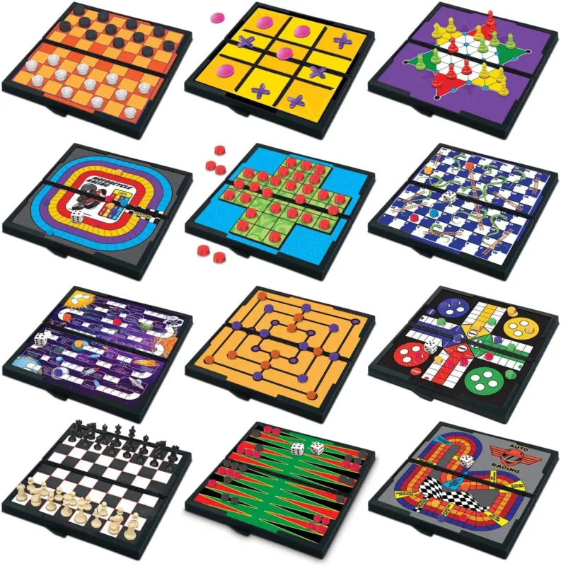 best favorite things party gifts - Gamie Magnetic Board Game Set
