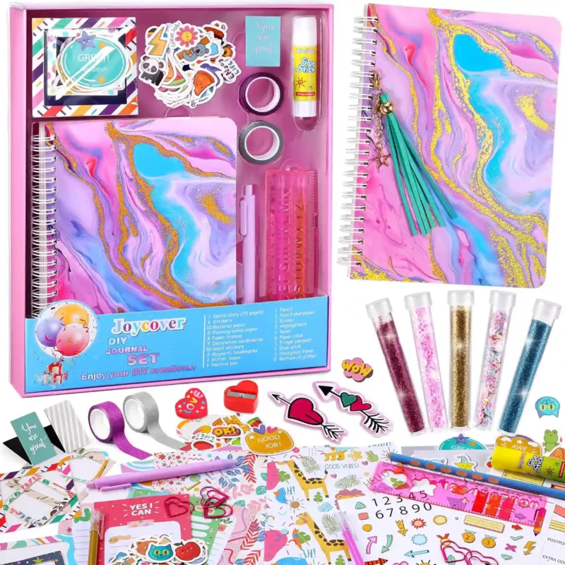 best valentine gifts for daughter - Joycover DIY Journal Scrapbook Kit
