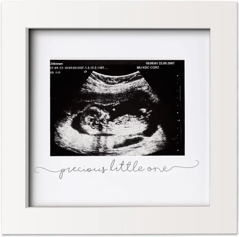 best valentine gift for pregnant wife - KeaBabies Modern Ultrasound Picture Frame
