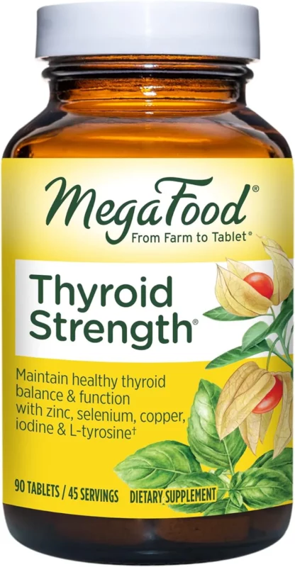 best thyroid support supplements - MegaFood Thyroid Strength Supplement