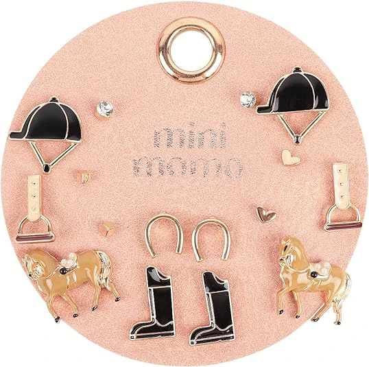 best equestrian gifts - Mini Momo Sports Earring Set for Women