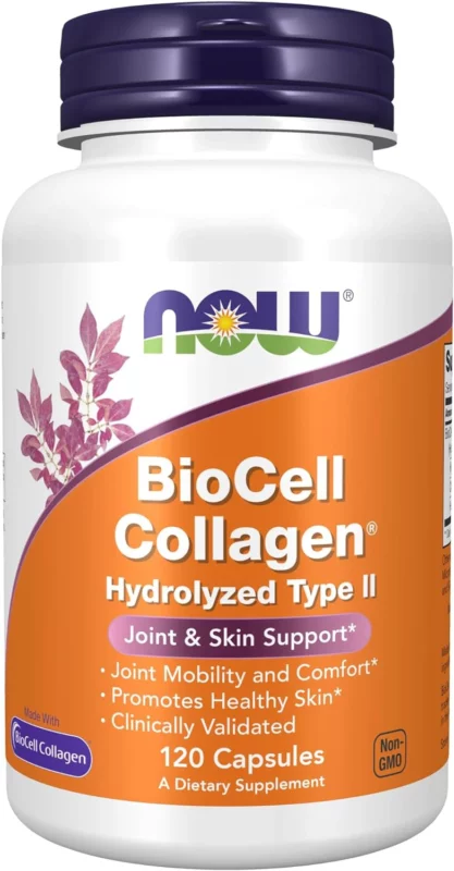 best collagen supplements for herniated disc - NOW BioCell Collagen Hydrolyzed Capsules