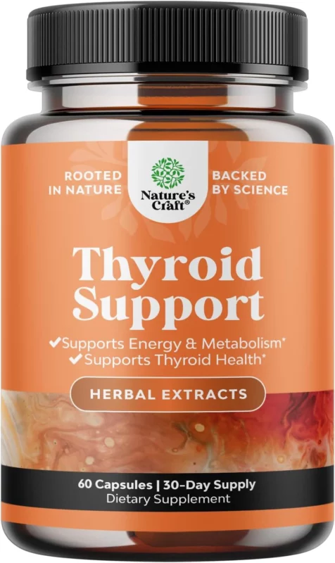 best thyroid support supplements - Natures Craft Herbal Thyroid Support Complex