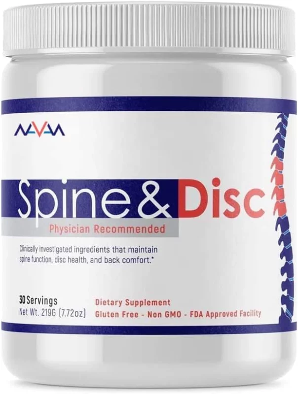 best collagen supplements for herniated disc - Navan Spine and Disc Osteo Bone Strength & Density Supplement