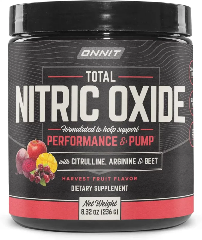 best supplements for boxing - ONNIT Total Nitric Oxide Caffeine Free Pre Workout Powder