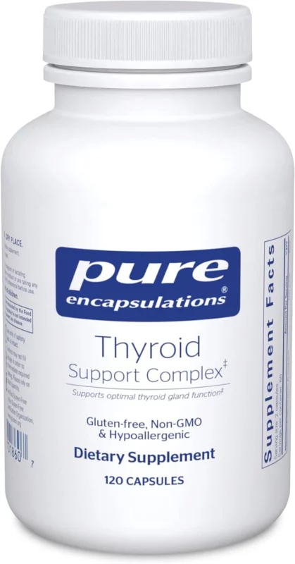 best thyroid support supplements - Pure Encapsulations Thyroid Support Complex