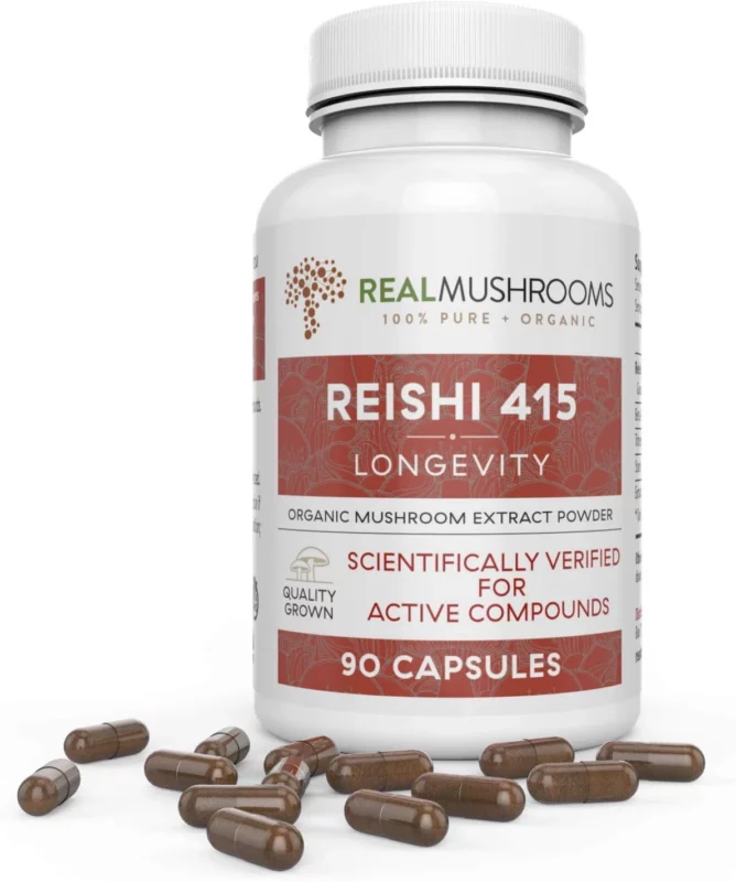 best reishi mushroom supplements for sleep - Real Mushrooms Reishi Capsules