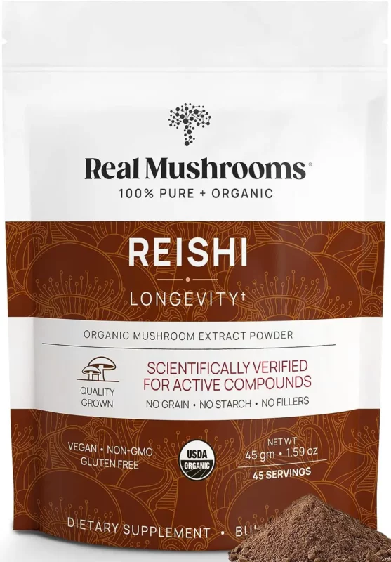best reishi mushroom supplements for sleep - Real Mushrooms Reishi Powder