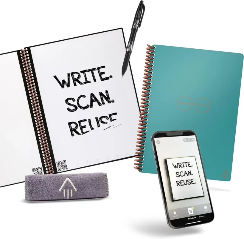 best gifts for a busy mom - Rocketbook Core Reusable Smart Notebook