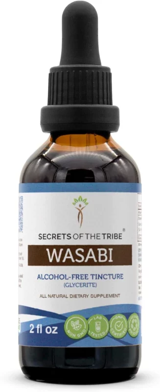 best wasabi supplement - Secrets of the Tribe Wasabi Tincture Alcohol-Free Extract