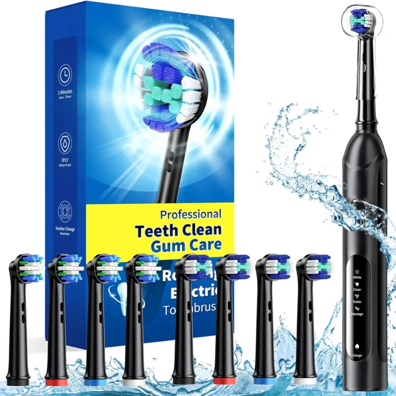 best electric toothbrushes for implants - TEETHEORY Rotating Electric Toothbrush
