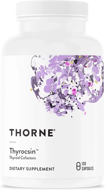 best thyroid support supplements - THORNE Thyrocsin Thyroid Cofactors Supplement