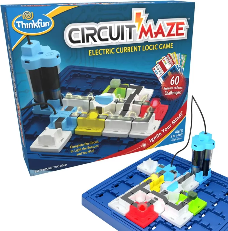 best gifts for tween boys - ThinkFun Circuit Maze Electric Current Brain Game