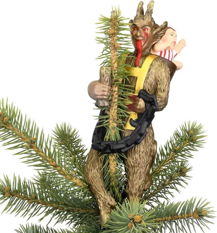 folklore ornaments - Tree Buddees Creepy Krampus Tree Topper