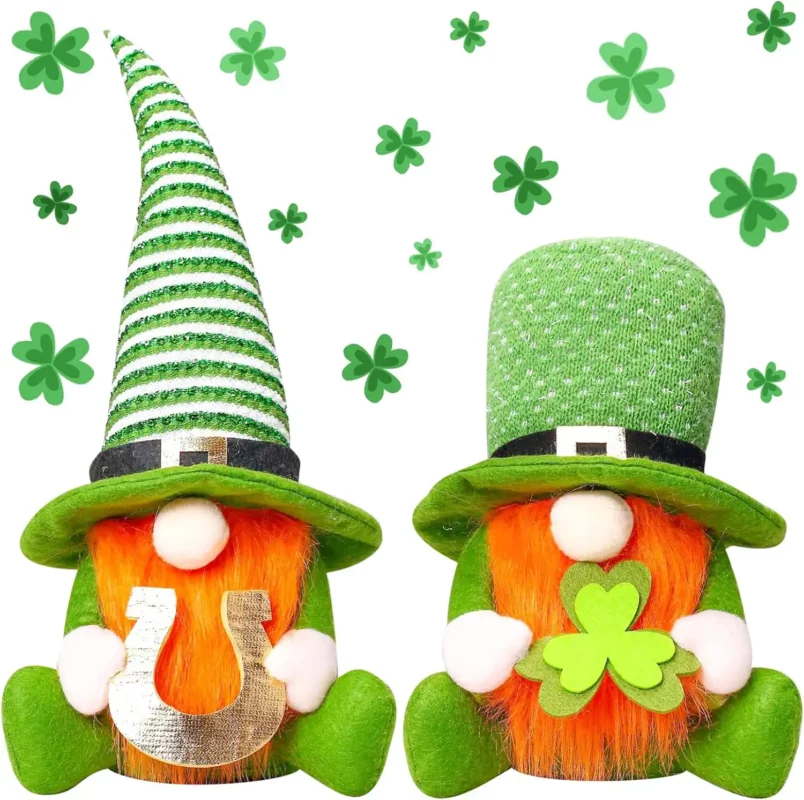 best favorite things party gifts - Uniboho St Patricks Day Gnome Plush Leprechaun Doll