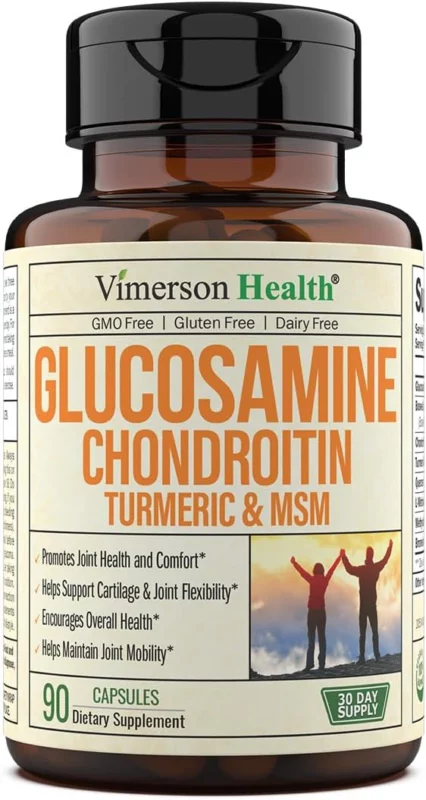 best supplements for jiu jitsu - Vimerson Health Glucosamine Chondroitin MSM Turmeric Boswellia