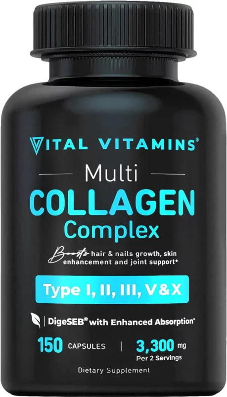 best collagen supplements for herniated disc - Vital Vitamins Collagen Capsules