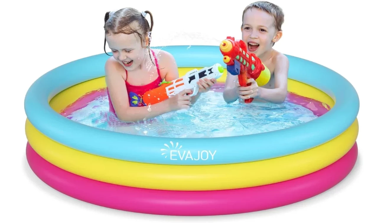 EVAJOY Inflatable Kiddie Pool