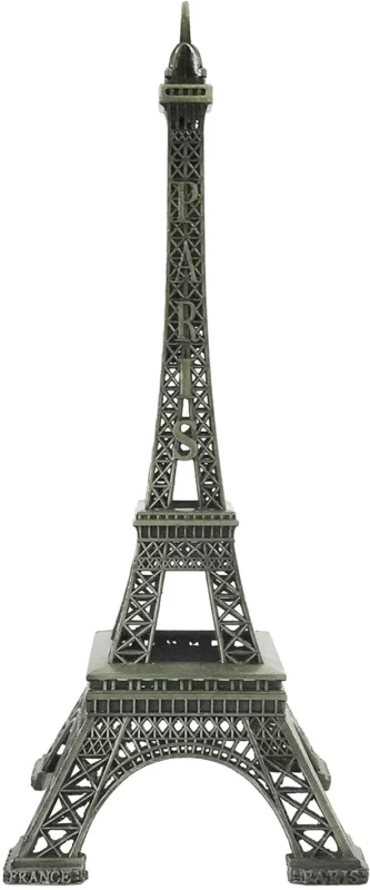 best gifts for francophiles - Allgala 10 Eiffel Tower Statue Decor Alloy Metal Bronze