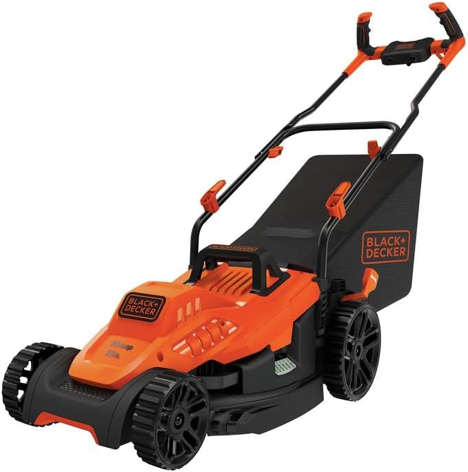 best electric lawn mowers for st augustine grass - BLACK+DECKER Electric Lawn Mower BEMW472BH