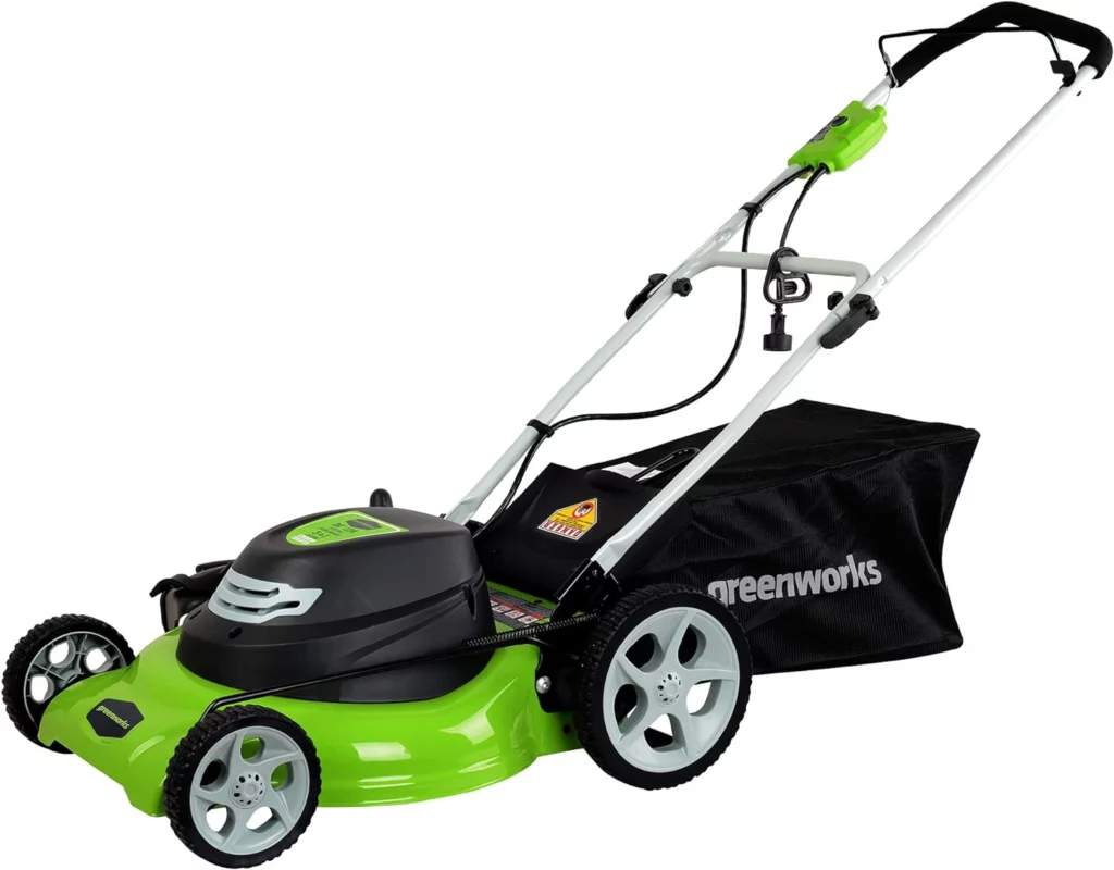 best electric lawn mowers for st augustine grass - Greenworks Electric Lawn Mower
