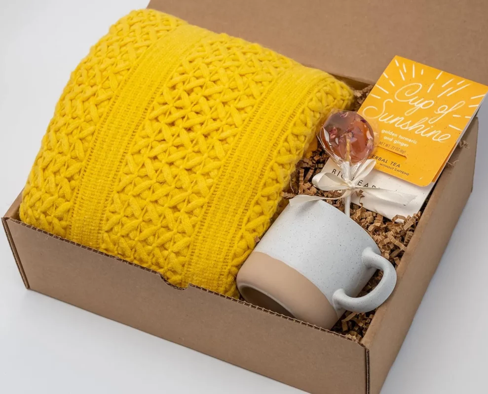 best hygge gifts - Happy Hygge Gifts Sending Sunshine and Hugs Care Package