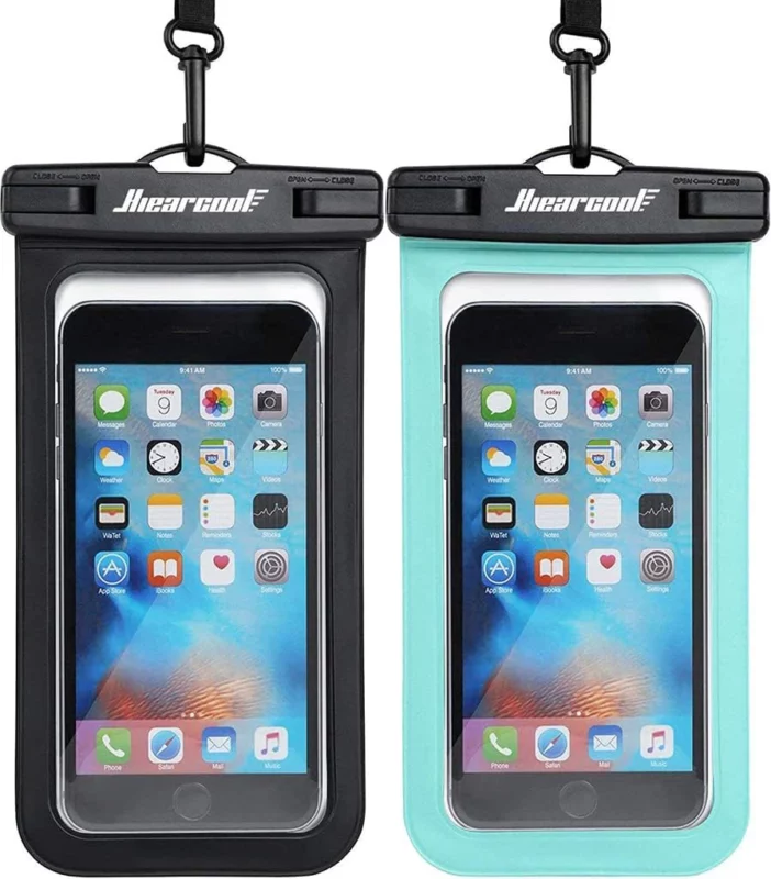 best gifts for beach goers - Hiearcool Waterproof Phone Case