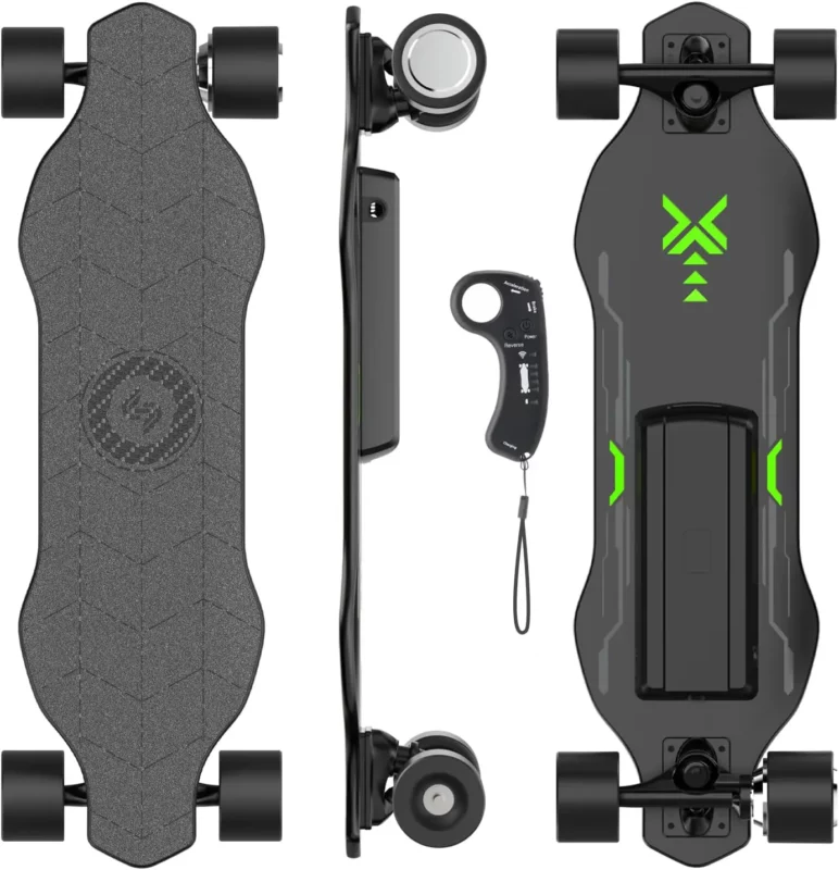 electric skateboard buying guide - Isinwheel V8-V6 Electric Skateboard with Remote