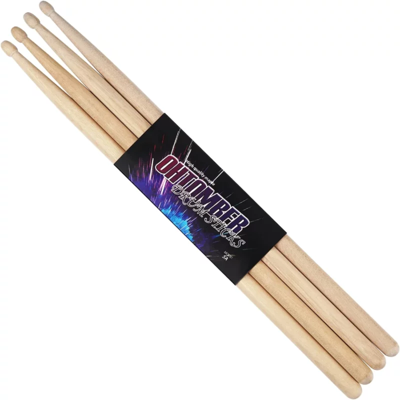 best sticks for electric drums - Ohtomber Drum Sticks 2 Pair 5A Maple