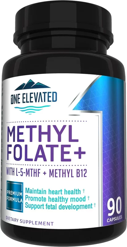 best methylfolate supplements for mthfr - One Elevated Double Strength & Most Bioactive Methyl Folate+
