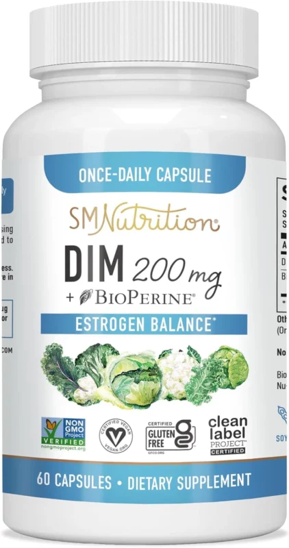 the best dim supplements - SMNutrition DIM Supplement Estrogen Balance