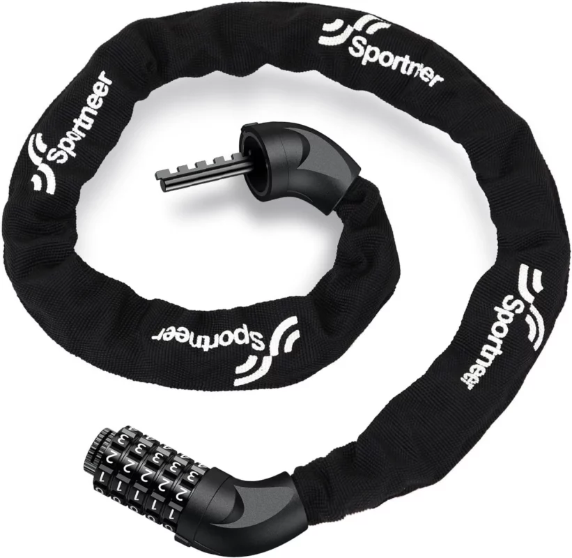 best gifts for curly hair - Sportneer Bike Lock