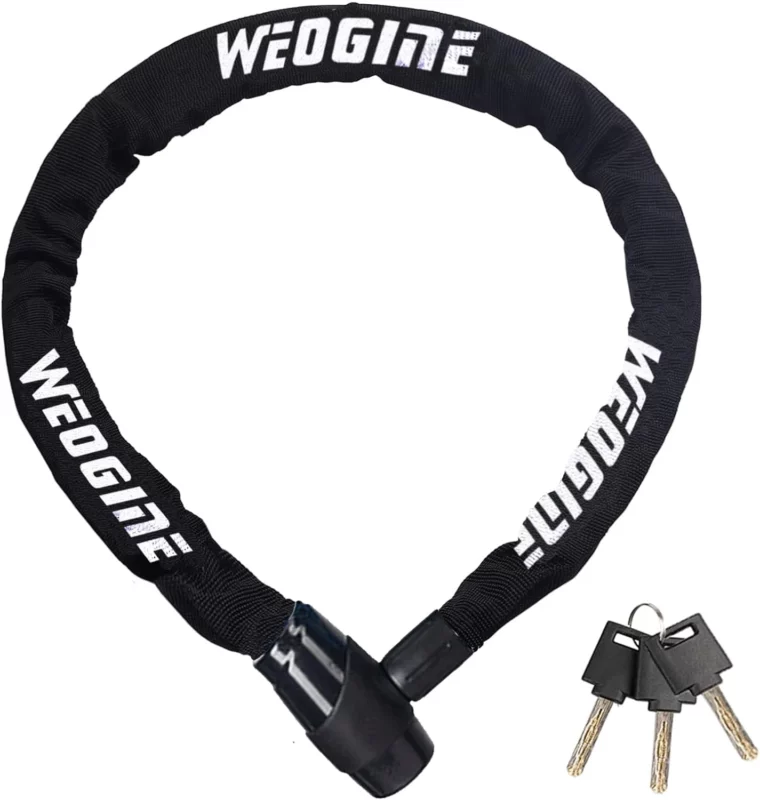 best gifts for curly hair - Weogine Bike Chain Lock