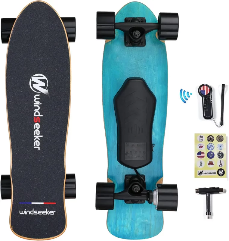 electric skateboard buying guide - Windseeker Electric Skateboard with Remote Control