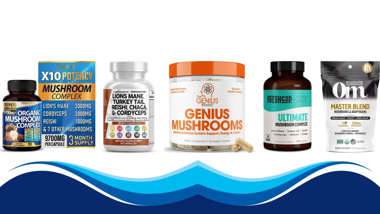 best mushroom supplements for gut health