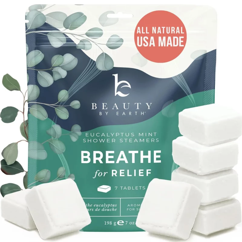 best gifts for athletes - Beauty by Earth Shower Steamers Aromatherapy
