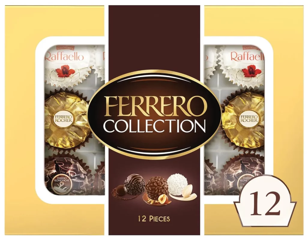 best consumable gifts - Ferrero Rocher Premium Ferrero Collection Gourmet