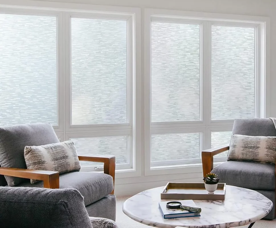 window film buying guide - Haton Window Privacy Film Frosted Silk