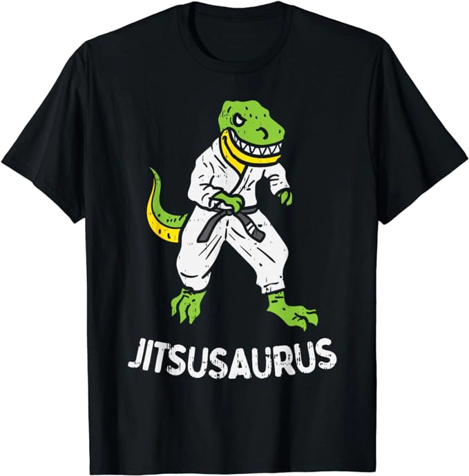 best gifts for jiu jitsu lovers - Jitsusaurus Funny Jiu Jitsu T-Shirt