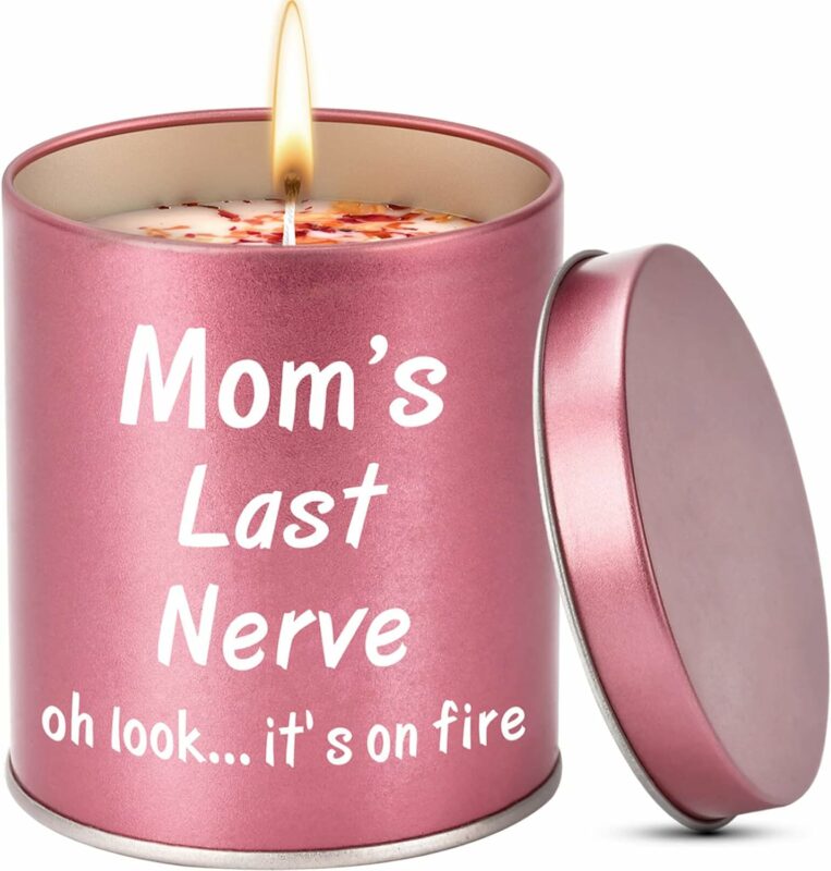best last minute mother's day gifts - Lapogy Funny Scented Candles