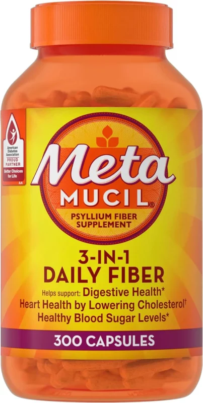 best time of day to take a fiber supplement - Metamucil Daily Psyllium Husk Powder Supplement