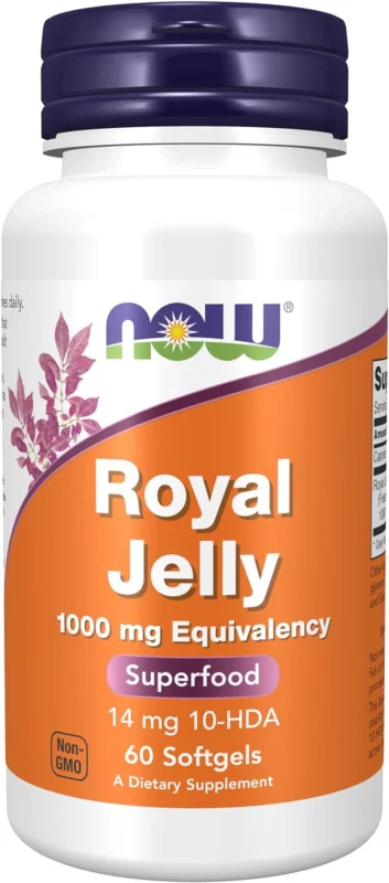 best royal jelly supplements - NOW Royal Jelly Supplement