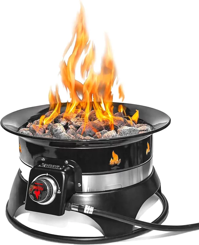 best gifts for rv owners - Outland Living Auto-Ignition Smokeless Portable Propane Fire Pit